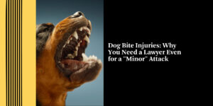 Dog Bite Injuries: Why You Need a Lawyer Even for a "Minor" Attack