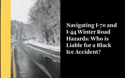 Navigating I-70 and I-44 Winter Road Hazards: Who is Liable for a Black Ice Accident?