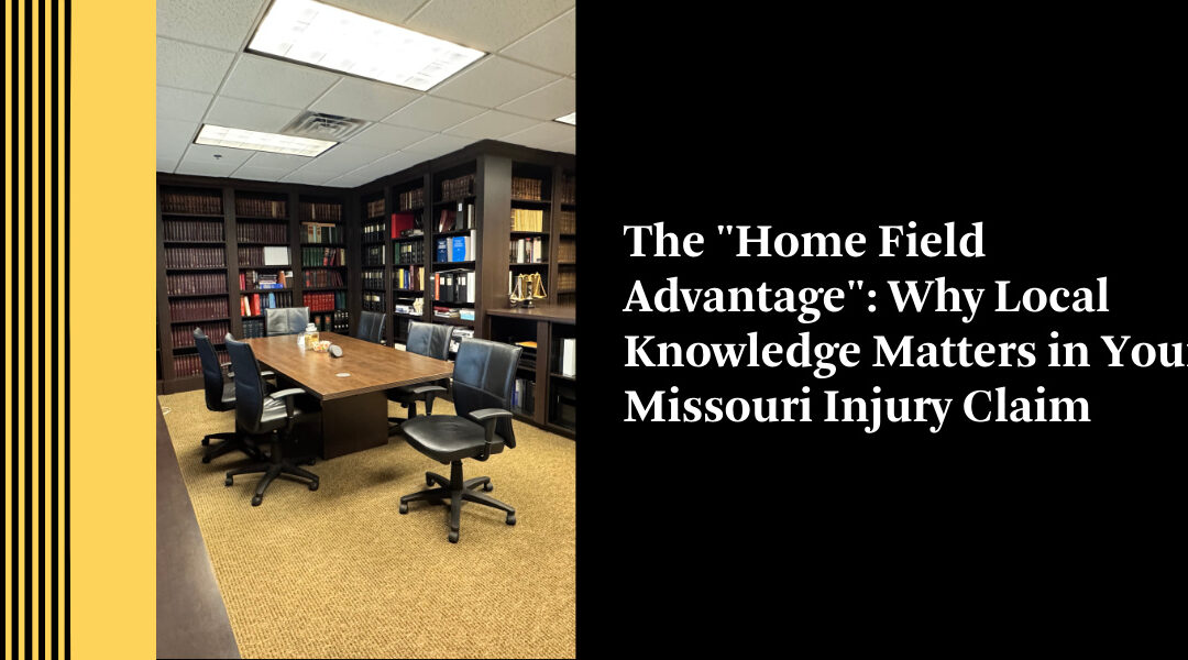 The “Home Field Advantage”: Why Local Knowledge Matters in Your Missouri Injury Claim