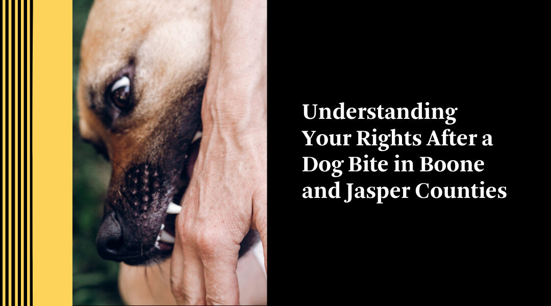 Understanding Your Rights After a Dog Bite in Boone and Jasper Counties